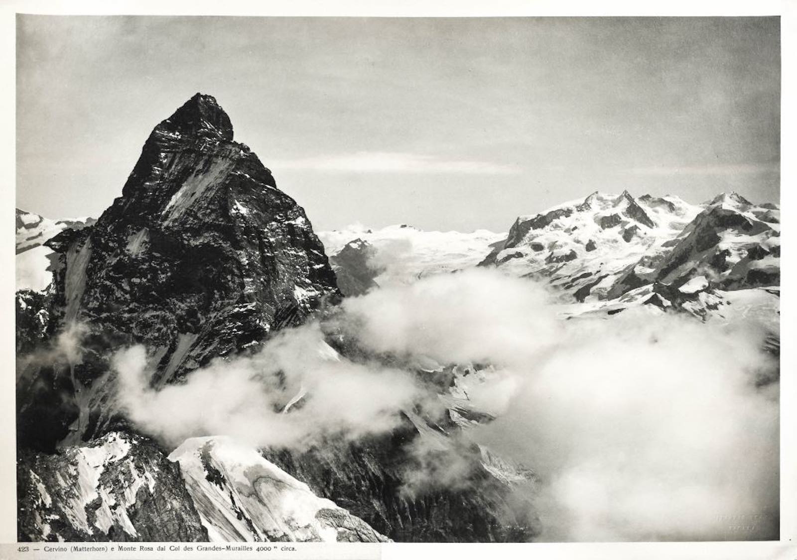 Matterhorn by Vittorio Sella