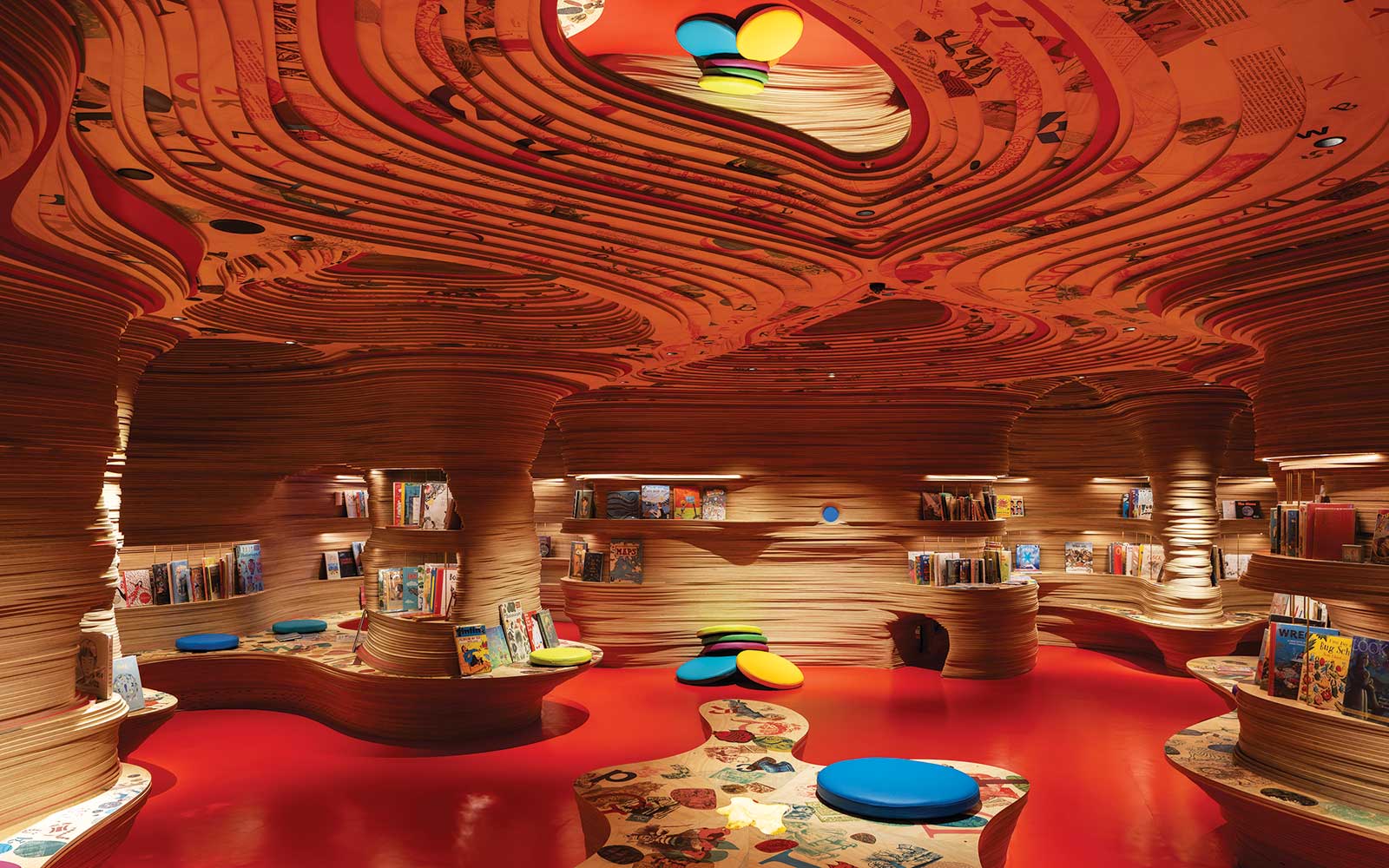 The children’s library in Phrontisterion.