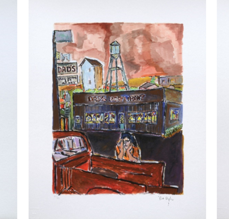 Bob Dylan Drawn Blank prints